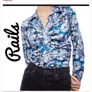 RAILS “LISA” BLOUSE, NEW, Slim Fit —Brand New w/ Tag
